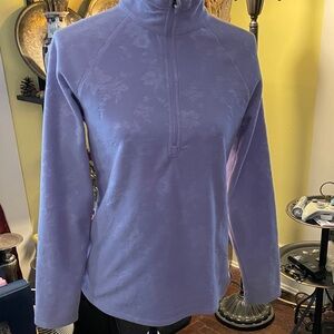 Purple Quarter-Zip Pullover